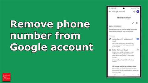 how to remove mobile number from google search