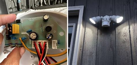 how to remove motion sensor from flood light