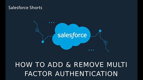 how to remove multi factor authentication in salesforce