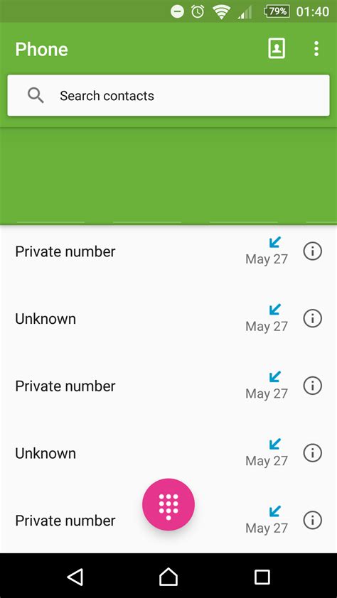 how to remove my android phone from unknown number