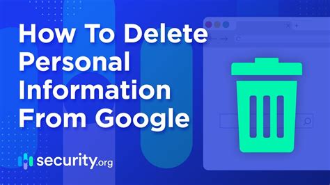 how to remove my personal data from google search