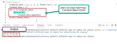 how to remove nan values from dictionary in python