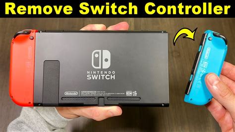 How To Remove Nintendo Switch Controller