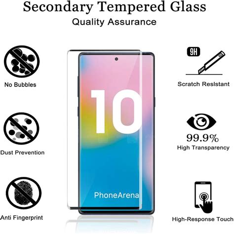 how to remove note 10 plus screen protector