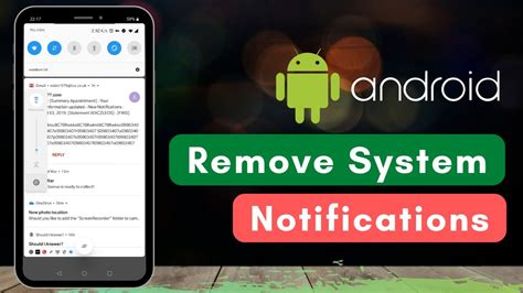 how to remove notifications android