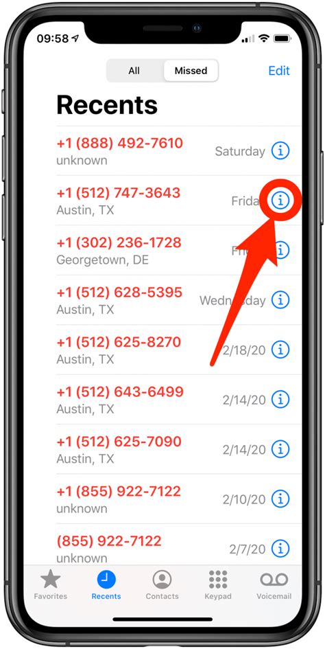 how to remove number from unknown caller on iphone