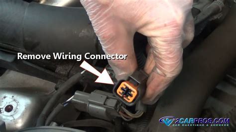 How To Remove O2 Sensor Connector