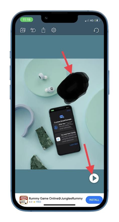 how to remove object from picture iphone