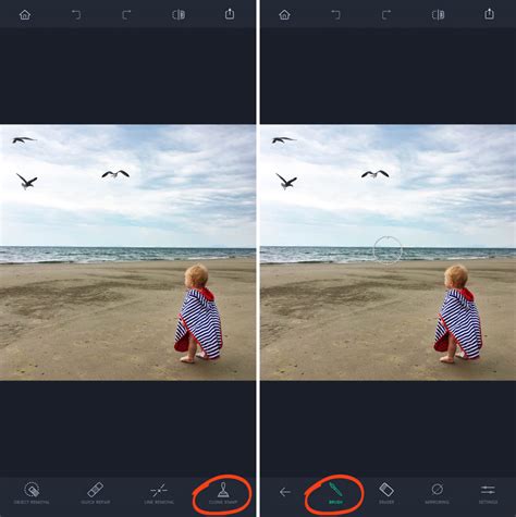 how to remove objects in photos iphone