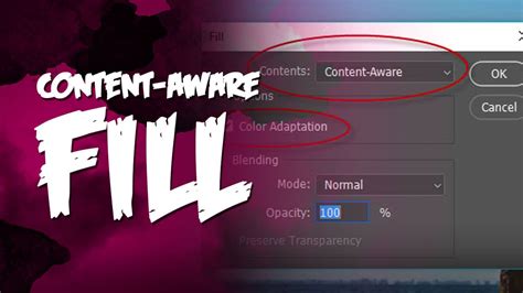 How To Remove Objects In Photoshop Content Aware