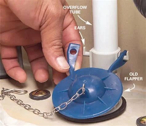 how to remove old flapper from toto toilet