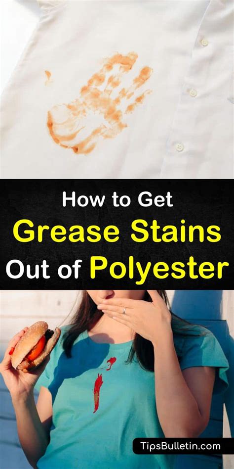 How To Remove Old Grease Stains From Polyester