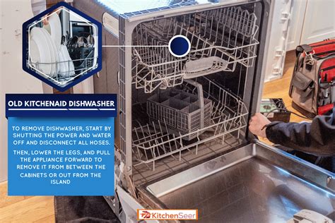 How To Remove Old Kitchenaid Dishwasher