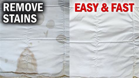 How To Remove Old Stains From Bed Sheets