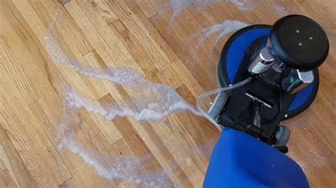 how to remove old wax off hardwood floors