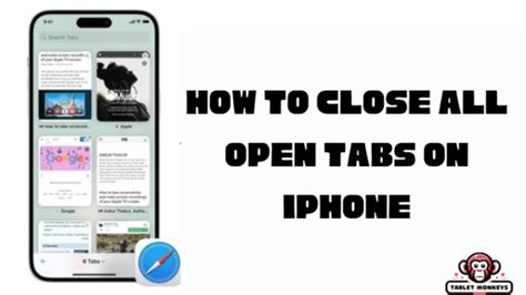 how to remove open tabs on iphone 12