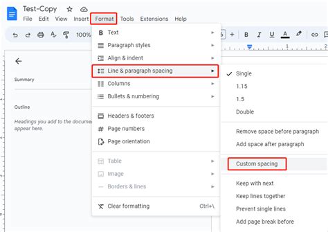 how to remove page 2 on google docs
