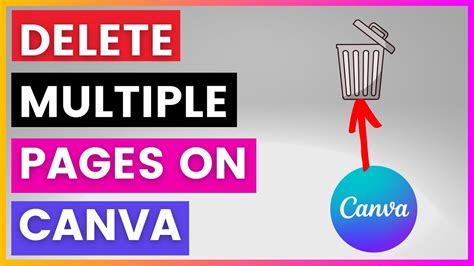 how to remove page in canva