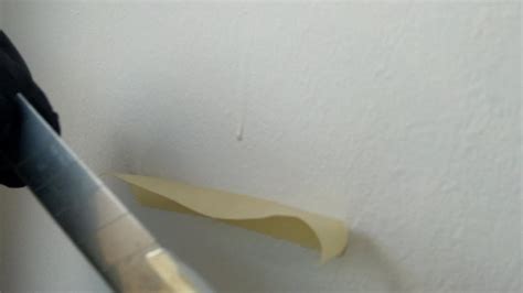 How To Remove Paint Drips From Wall