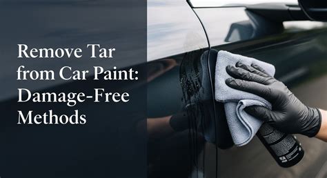 How To Remove Paint From Tar