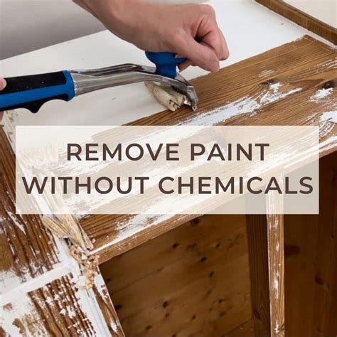 How To Remove Paint On Table