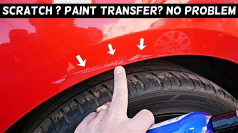 How To Remove Paint Scratch From Bumper