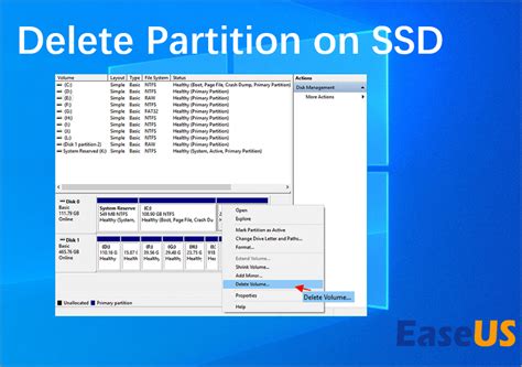 How To Remove Partitions From Ssd