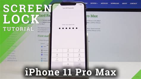 how to remove passcode from iphone 11 pro