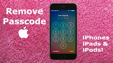 how to remove passcode from iphone 6 if forgotten