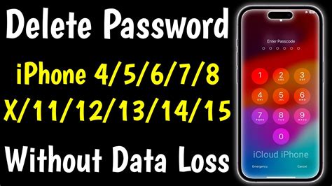 how to remove passcode from iphone 7 if forgotten