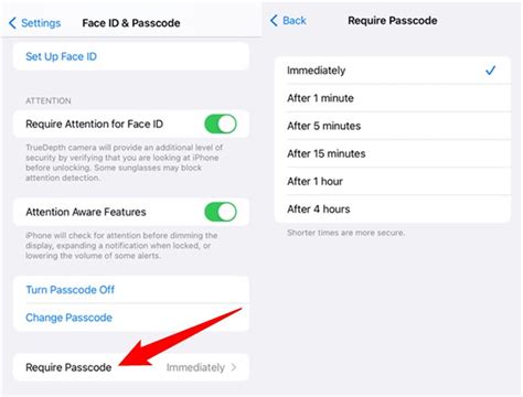 how to remove passcode from messages