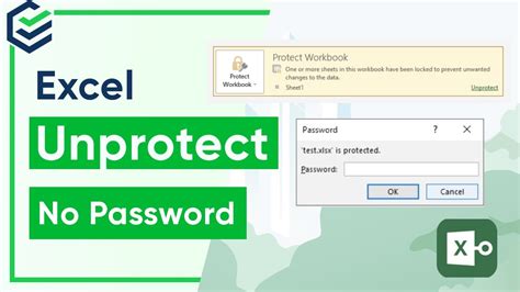 how to remove password from excel workbook without password
