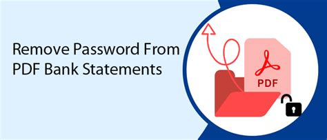 how to remove password from pdf bank statement in mobile