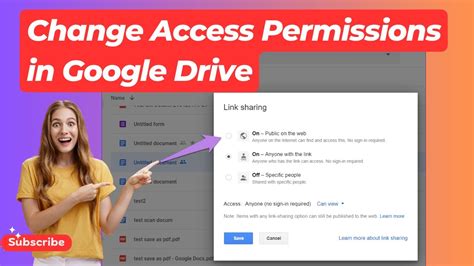 how to remove permissions in google drive