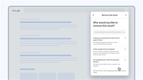 how to remove personal data from google