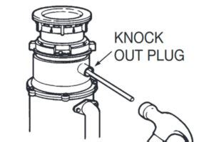 how to remove plug from garbage disposal