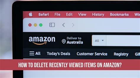 how to remove previously viewed items on amazon