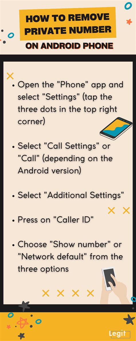 how to remove private number on android phone with code