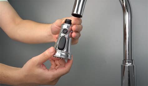 How To Remove Pull Down Kitchen Faucet Head