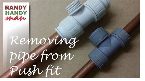 How To Remove Push Fit From Copper Pipe