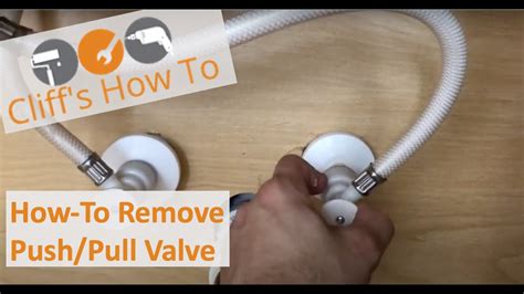 How To Remove Push Pull Valve