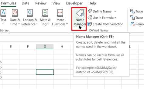 How To Remove Range Names In Excel 2013
