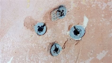 How To Remove Rawl Plugs From Brick Wall