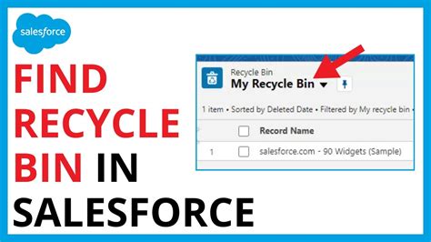 How To Remove Recycle Bin In Salesforce