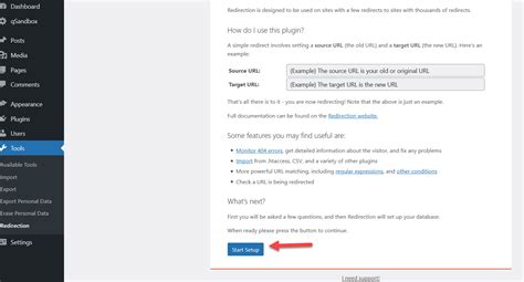 how to remove redirect url in wordpress