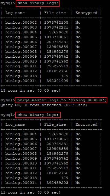 How To Remove Relay-Binlog In Mysql