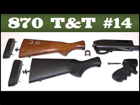 How To Remove Remington 870 Express Stock