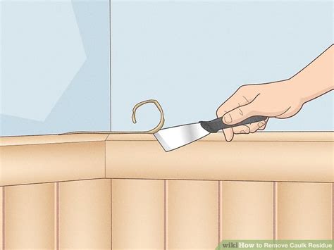 How To Remove Residue From Caulking