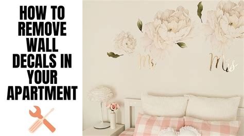 How To Remove Rub On Wall Decals