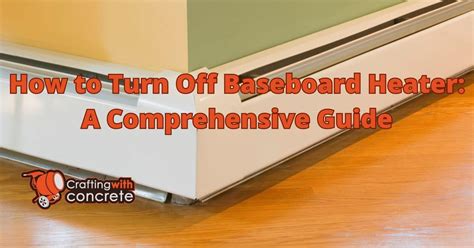 How To Remove Rust From A Baseboard Heater